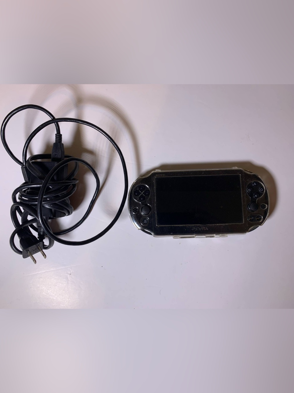 Sony PS Vita Portable Gaming System in Black with Charger
